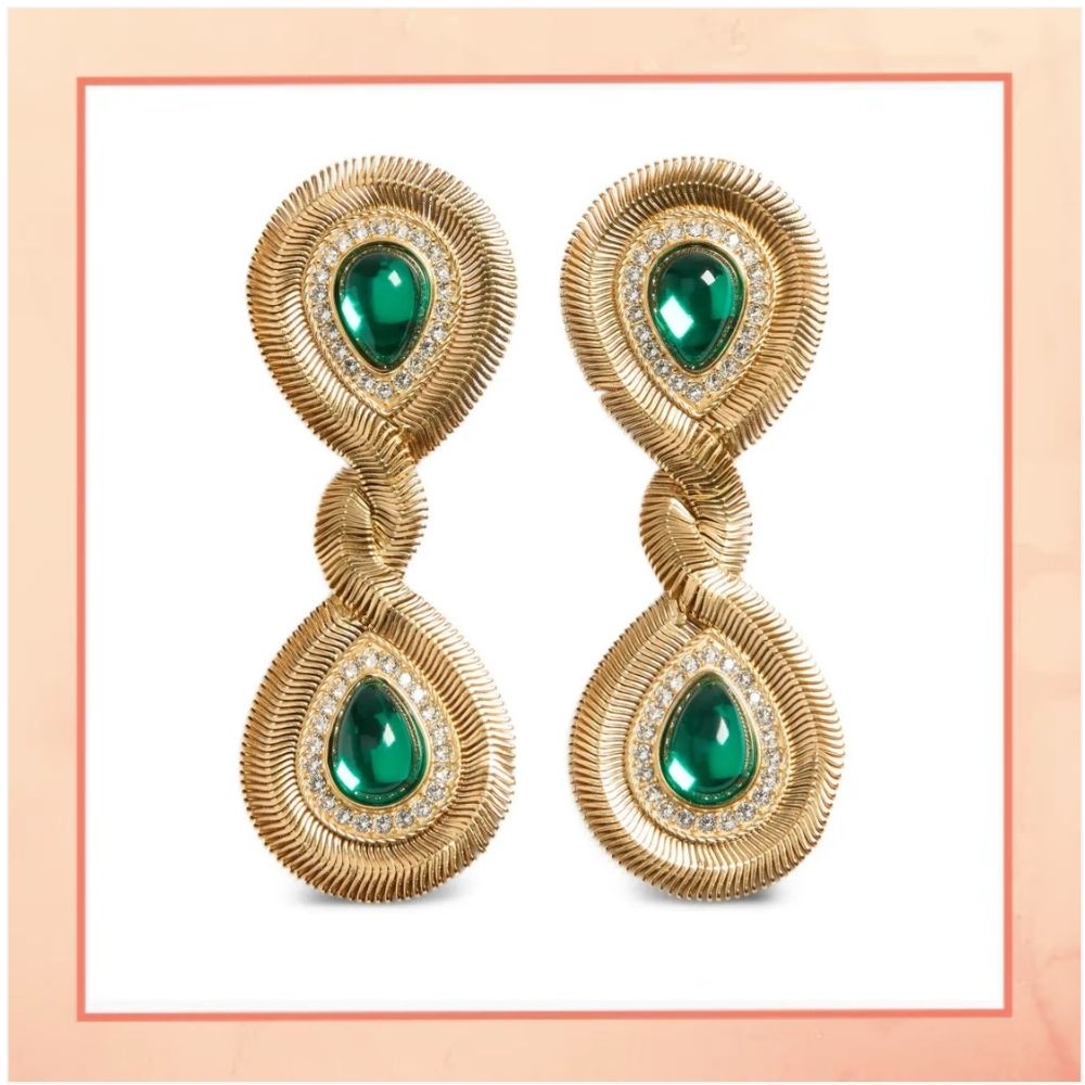 Egyptian Serpentine Earrings