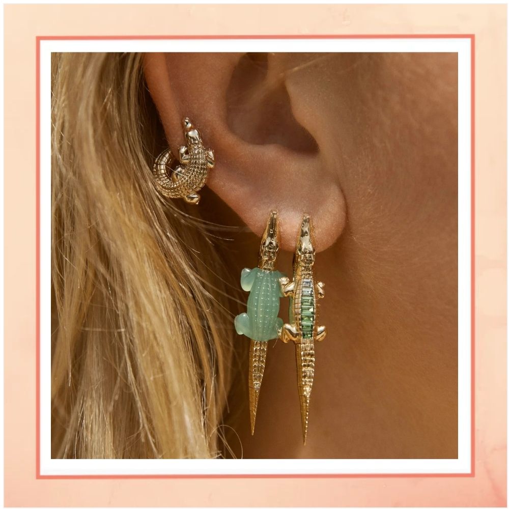 An Alligator Earring
