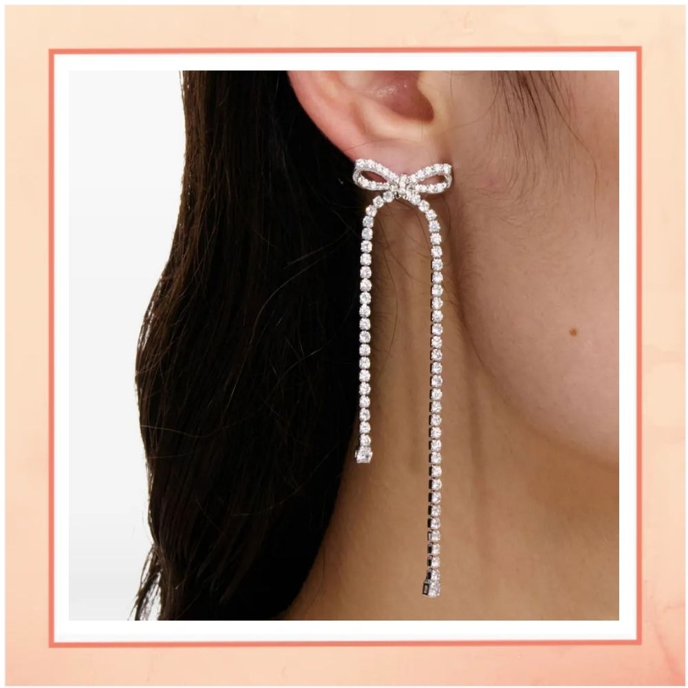Long Bow Earrings