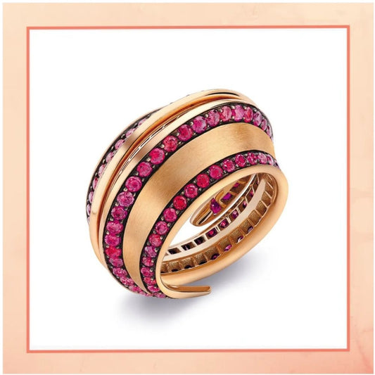 Ruby Rich Broad Ring