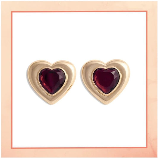 A Big Heart Earrings