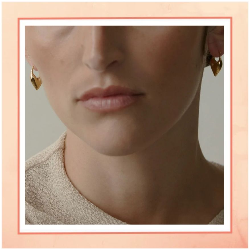 Locked Heart Earrings