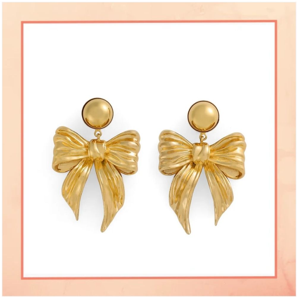 Large Bow Earrings