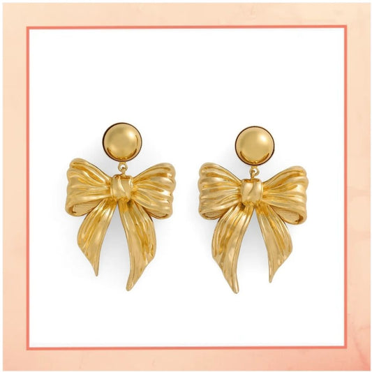 Large Bow Earrings