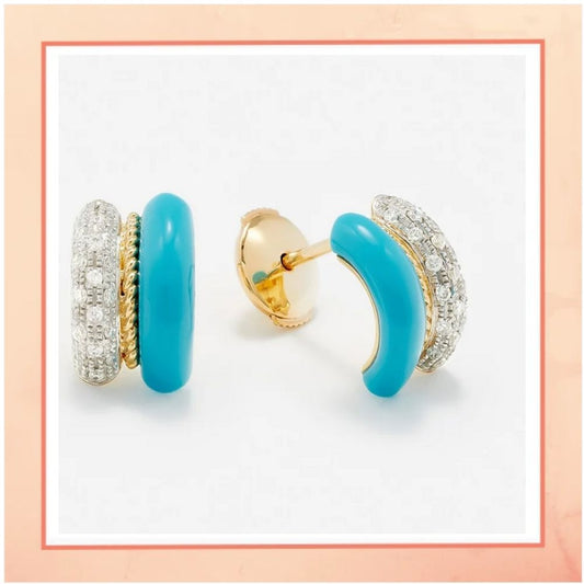 Blue Wave Earrings