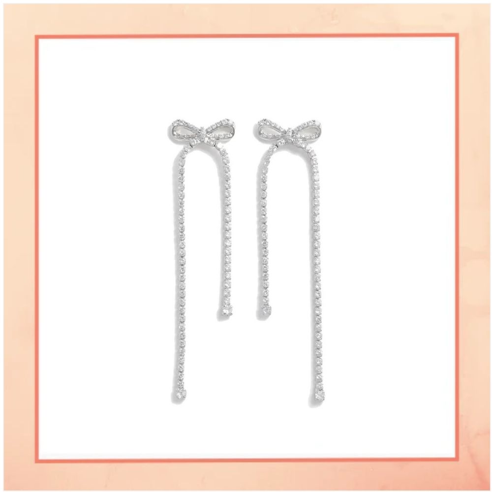 Long Bow Earrings