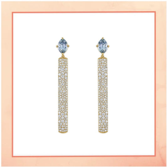 A Straight Pair of Earrings