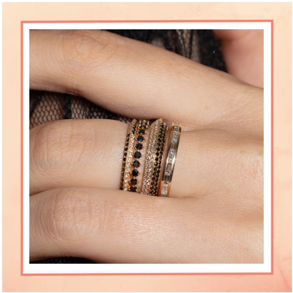 Black & White Ring