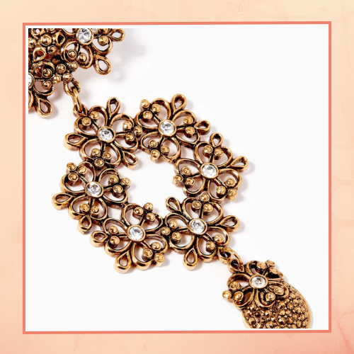Intricate Flower Earrings