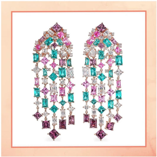 A Pink Sky Earrings
