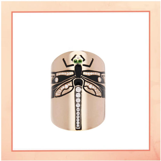 Elegant Dragonfly Ring