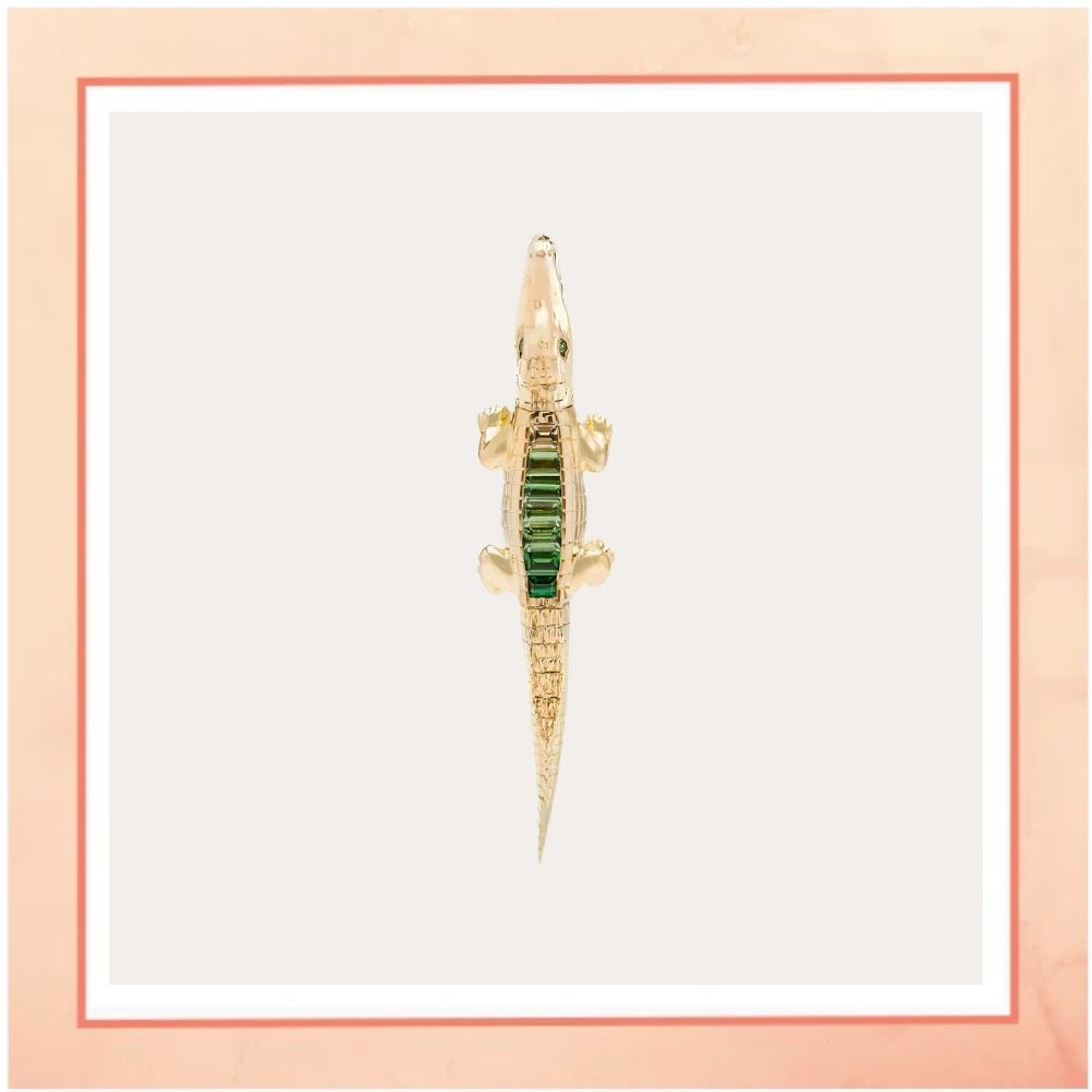 An Alligator Earring