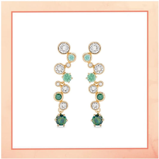 Diamond Drops of Trees Earrings