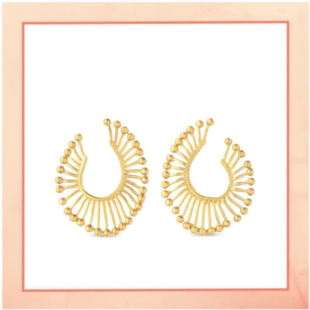 Jali Half Bali Earrings