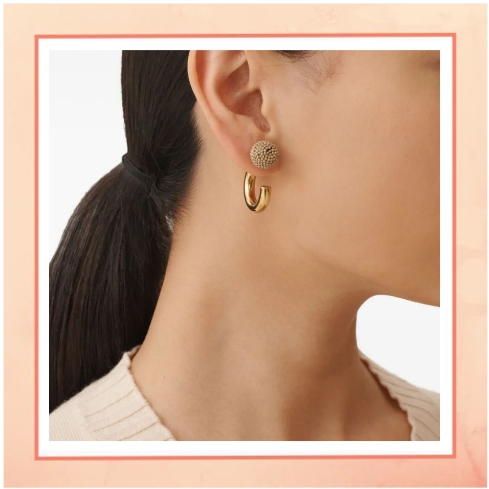 Half Bali Earrings