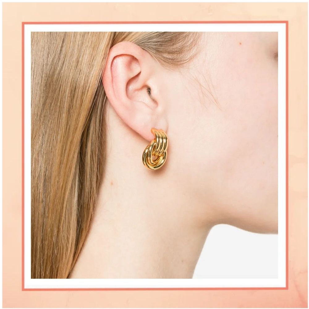 Must Have Half Bali Earrings Gold