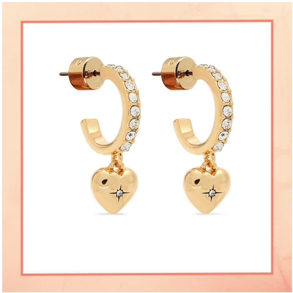 A Little Heart Drop Earrings