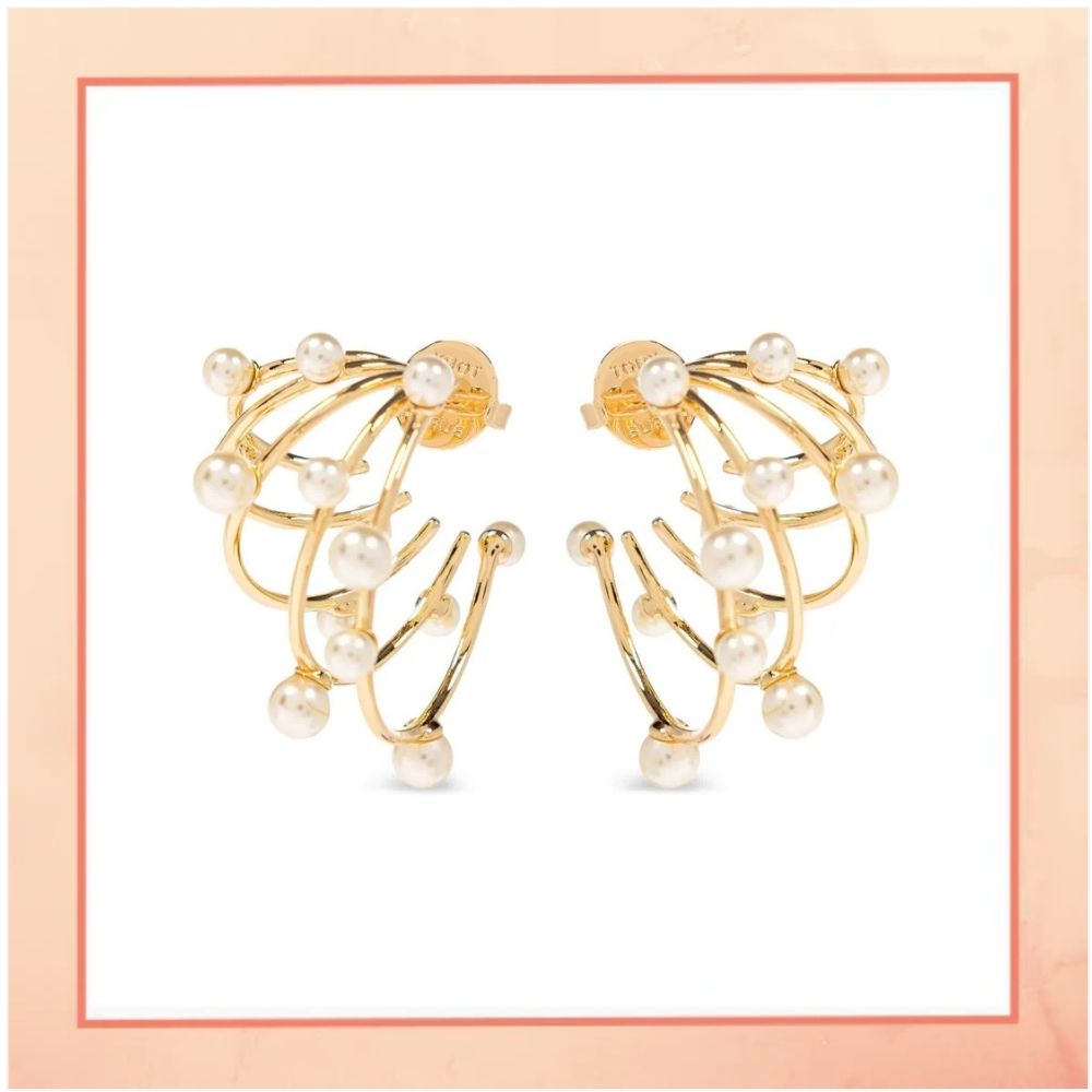 Pearl Cage Earrings