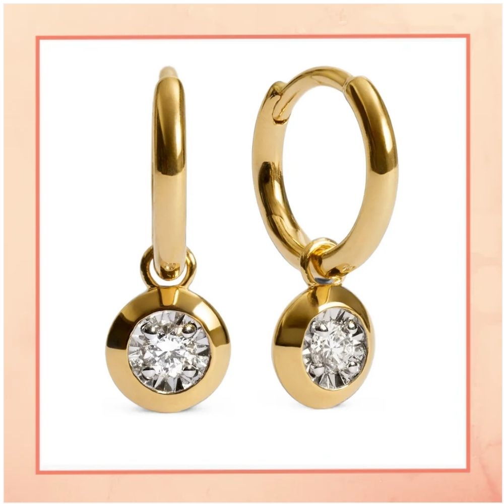 Gold Huggy Earrings