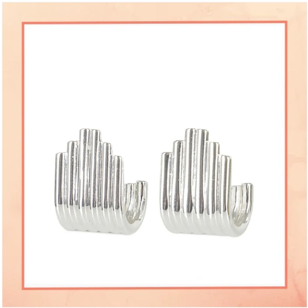 New York Skyline Earrings (Silver)