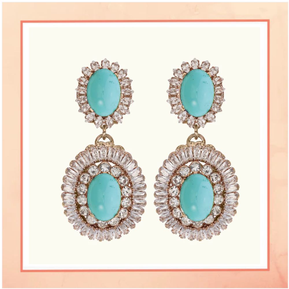 Statement Turquoise Earrings