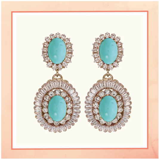 Statement Turquoise Earrings