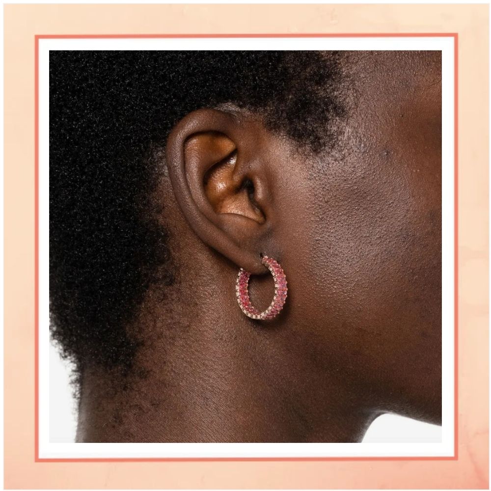 Pink Bali Earrings