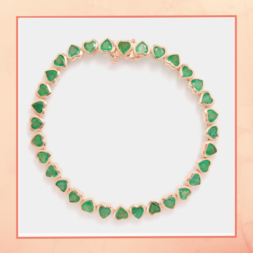 Green Heart Bracelet