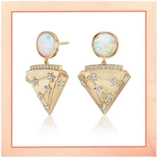 Moon in the Galaxy Earrings