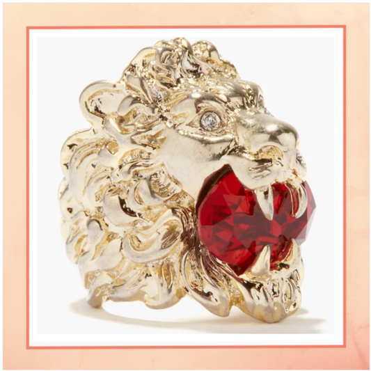 Angry Lion Ring