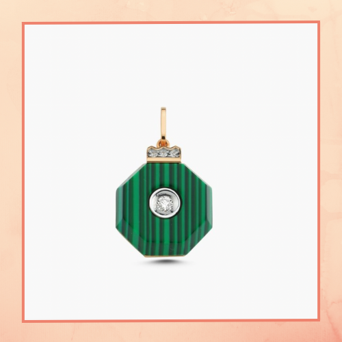 Deep Malachite Pendant