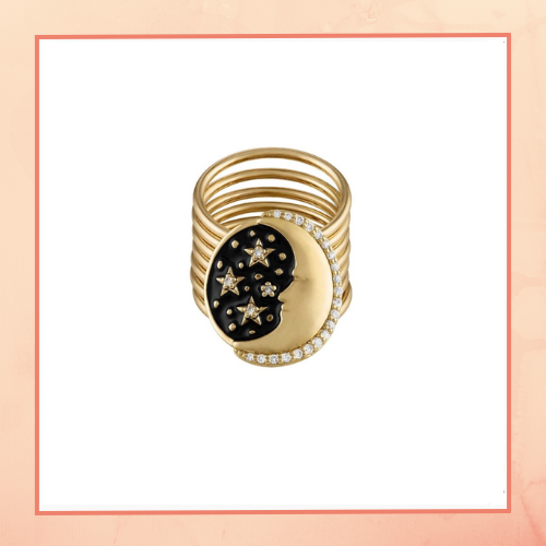 Sun & Star Ring