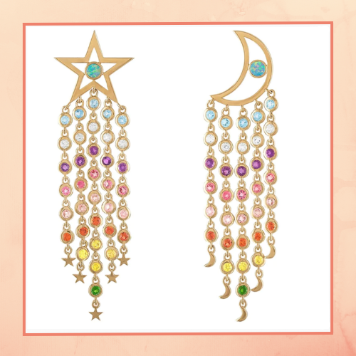 Rainbow Drops Earrings