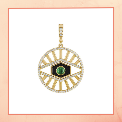 Quirky Evil Eye Pendant